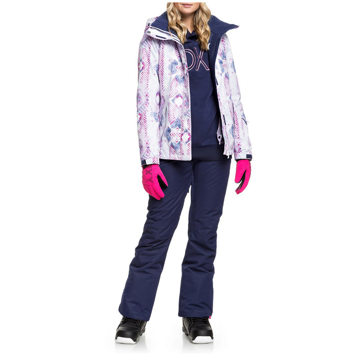 Roxy Jetty Jacket - Women's Medieval Blue Labyrinth