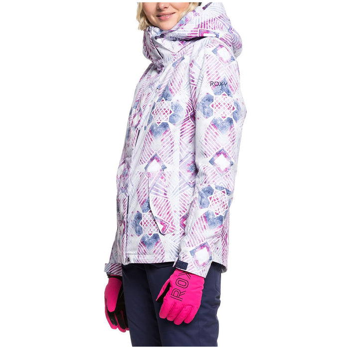 Roxy Jetty Jacket - Women's Medieval Blue Labyrinth