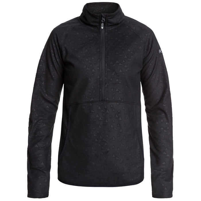Roxy Cascade Fleece - Women's True Black Risingpeak Embos