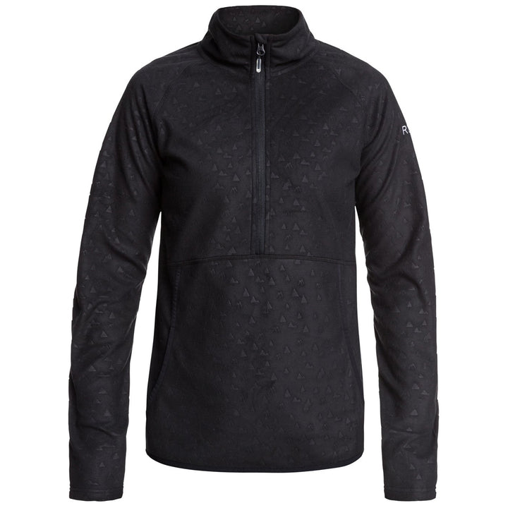 Roxy Cascade Fleece - Women's True Black Risingpeak Embos