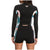 Roxy 1.5mm Pop Surf Front Zip Long Sleeve Springsuit - Women's Black