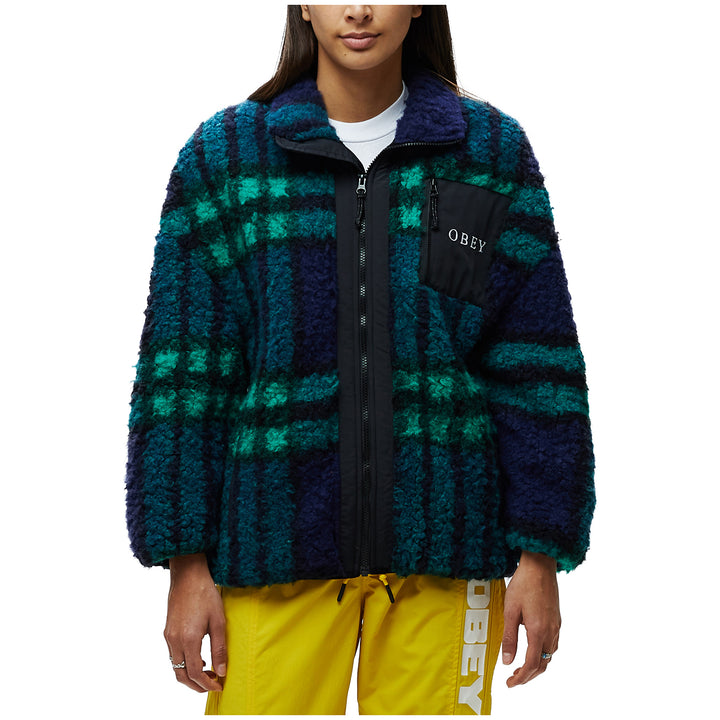 Obey Clothing Hudson Jacket - Women's Blue Multi