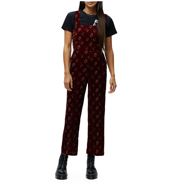 Obey Clothing Rouge Romper - Women's Oxblood