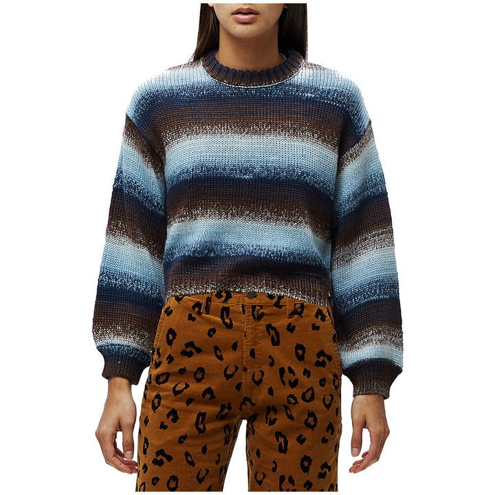 Obey Clothing Godard Sweater - Women's Blue Multi