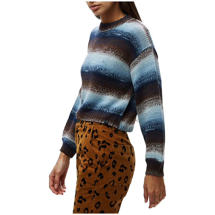 Obey Clothing Godard Sweater - Women's Blue Multi