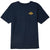 Obey Clothing Lotus Diamond T-Shirt Navy