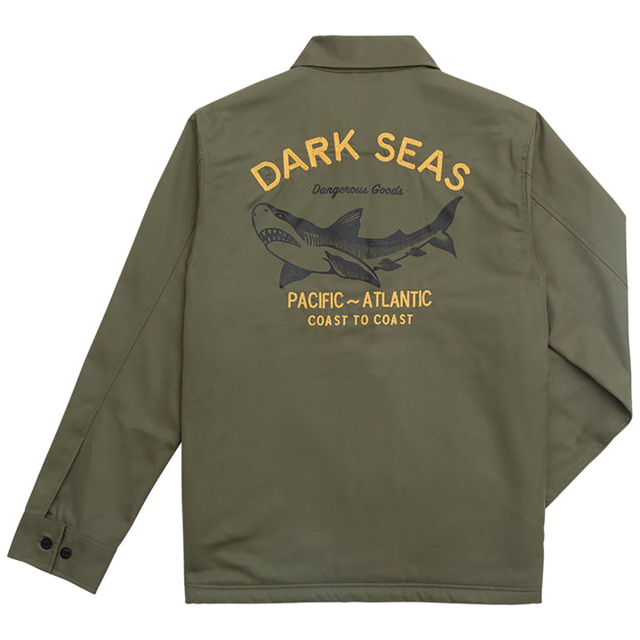 Dark Seas Deck Boss Jacket Army