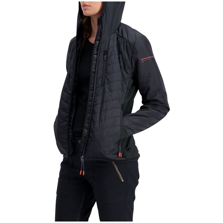 MONS ROYALE Neve Insulation Hoodie - Women's Black