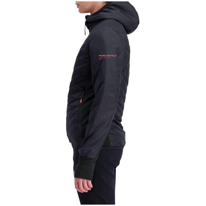 MONS ROYALE Neve Insulation Hoodie - Women's Black