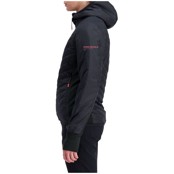 MONS ROYALE Neve Insulation Hoodie - Women's Black