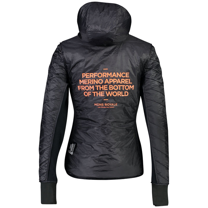 MONS ROYALE Neve Insulation Hoodie - Women's Black