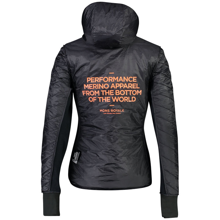 MONS ROYALE Neve Insulation Hoodie - Women's Black