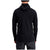MONS ROYALE Traverse Midi Full Zip Hoodie Black/9 Iron
