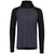 MONS ROYALE Traverse Midi Full Zip Hoodie Black/9 Iron