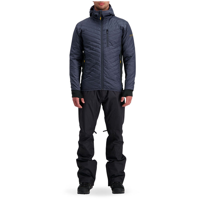 MONS ROYALE Arete Insulation Hoodie Gunmetal