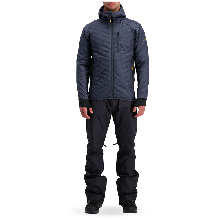 MONS ROYALE Arete Insulation Hoodie Gunmetal