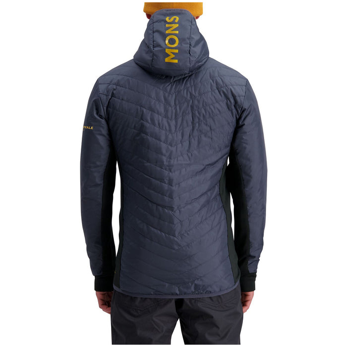 MONS ROYALE Arete Insulation Hoodie Gunmetal