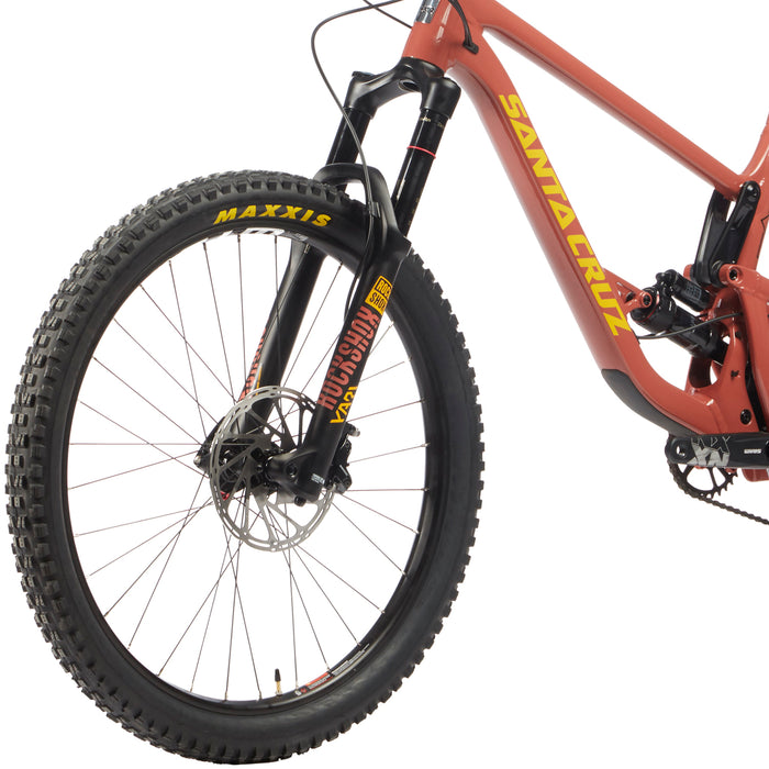 Santa Cruz Bicycles Bronson A R Complete Mountain Bike 2020 Red Tide