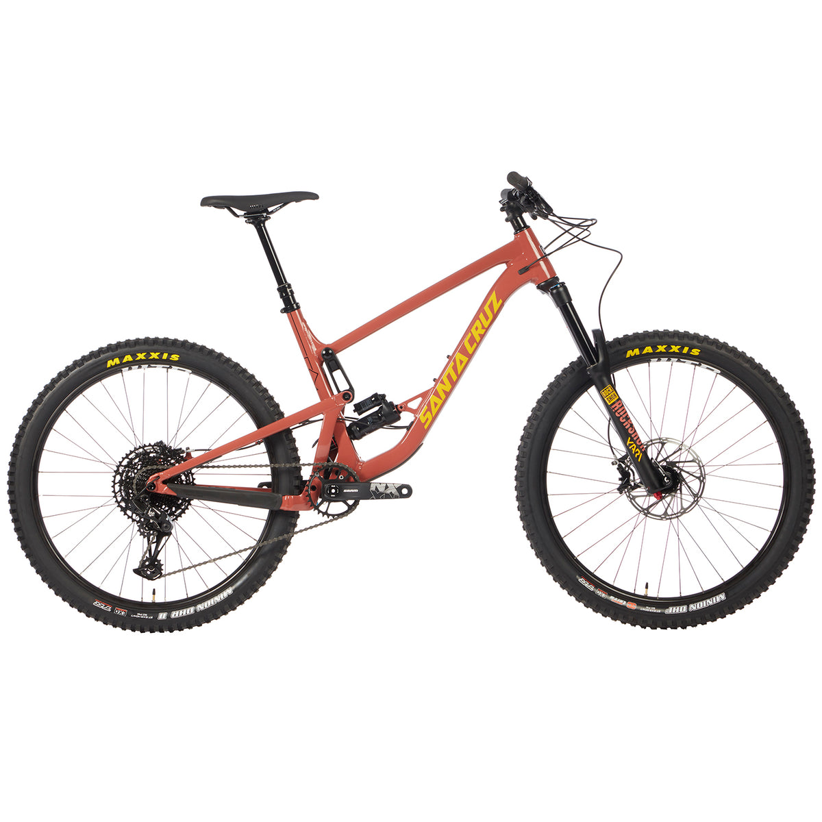 Santa Cruz Bicycles Bronson A R Complete Mountain Bike 2020 Red Tide