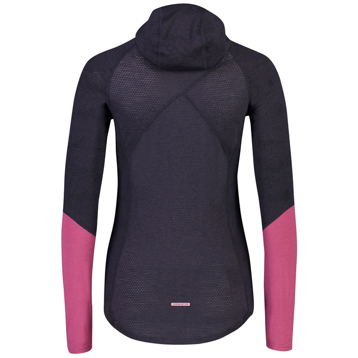 MONS ROYALE Bella Tech Flex Hood - Women's 9 Iron Micro/Rosewood
