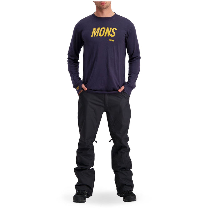 MONS ROYALE Yotei Tech Long Sleeve Shirt 9 Iron