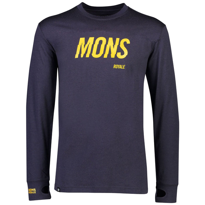 MONS ROYALE Yotei Tech Long Sleeve Shirt 9 Iron