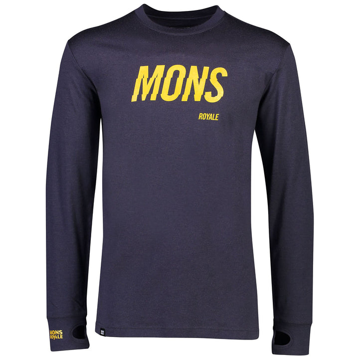 MONS ROYALE Yotei Tech Long Sleeve Shirt 9 Iron