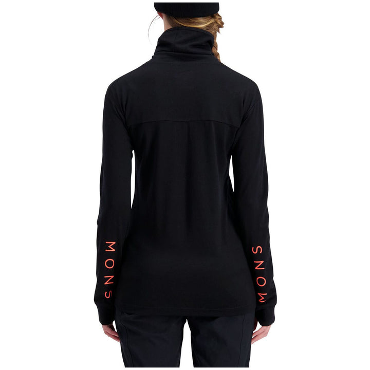 MONS ROYALE Yotei BF High Neck Top - Women's Black