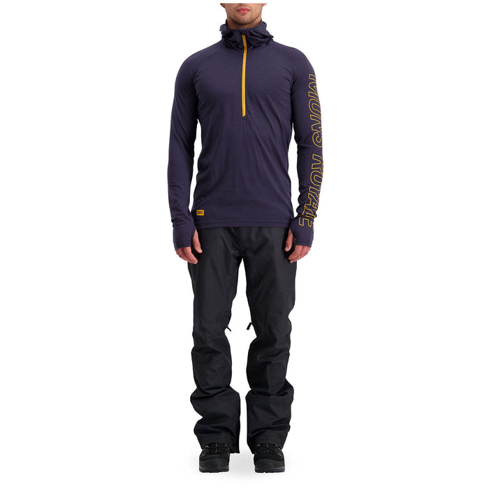 MONS ROYALE Temple Tech Hoodie 9 Iron