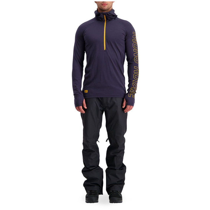 MONS ROYALE Temple Tech Hoodie 9 Iron