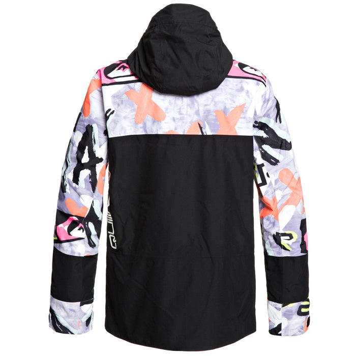 Quiksilver Sycamore Anniversary Jacket Black Warpaint