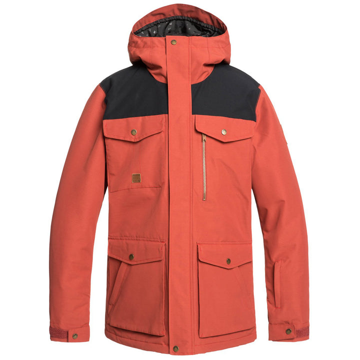 Quiksilver Raft Jacket Barn Red