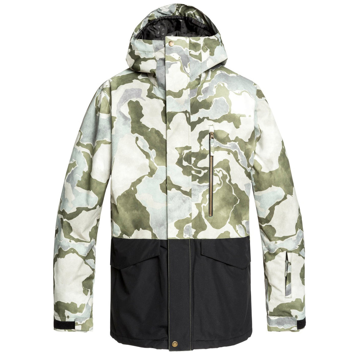 Quiksilver Mission Printed Block Jacket Grape Leaf Siredwards