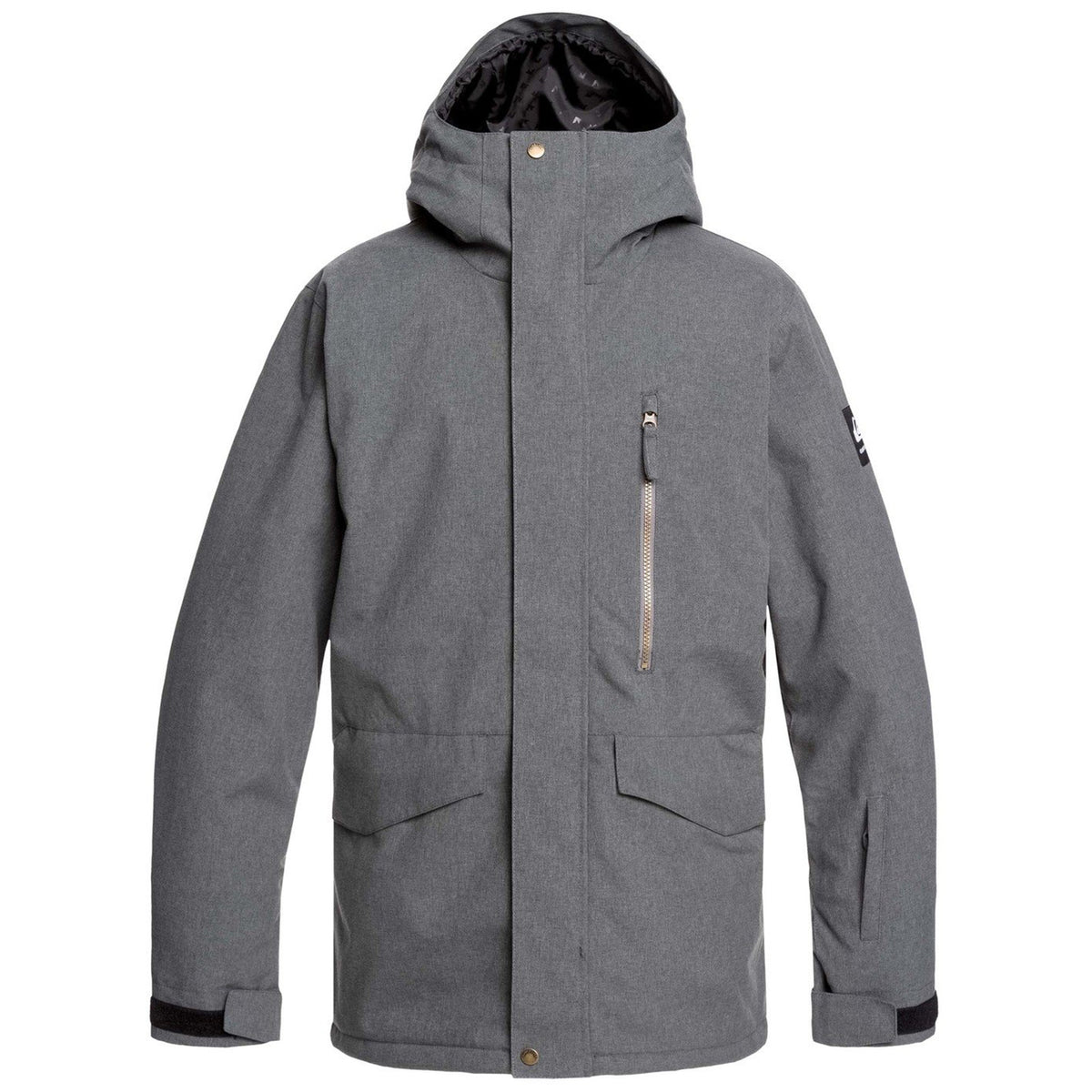 Quiksilver Mission Jacket Black Heather