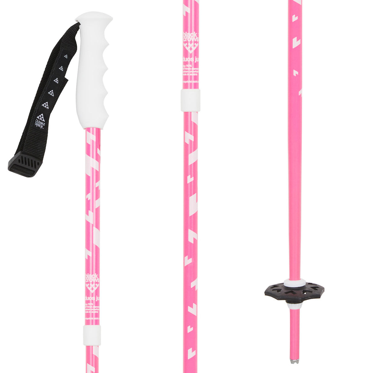 Black Crows Duos Junius Ski Poles - Big Kids' 2022 Pink