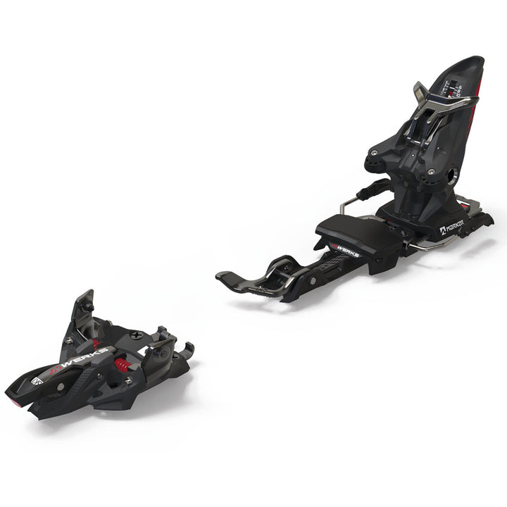 Marker Kingpin M-Werks 12 Alpine Touring Ski Bindings 2022 Black/Red