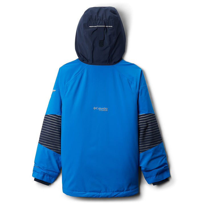 Columbia Rad to the Bone II Jacket - Big Kids' Super Blue/Collegiate Navy/State Orange