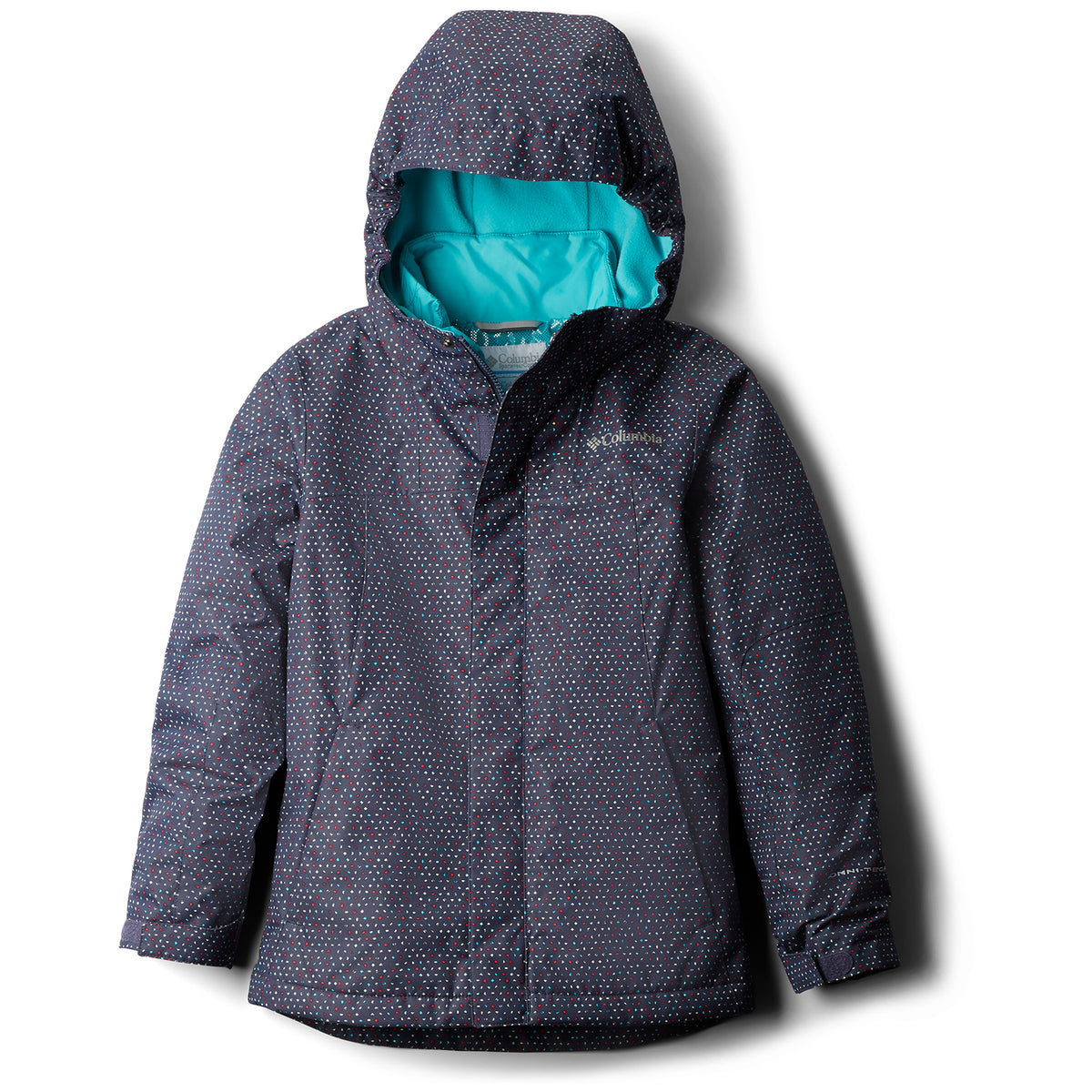 Columbia Whirlibird II Interchange Jacket - Girls' Nocturnal Sparkler Print