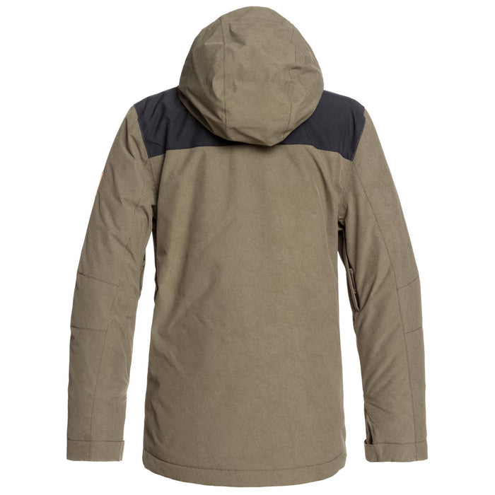 Quiksilver Raft Jacket - Boys' Grape Leaf