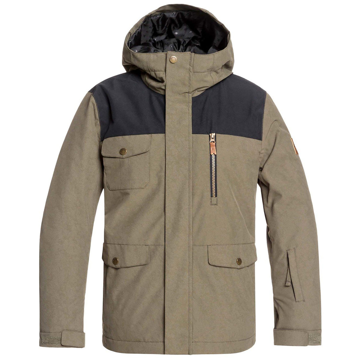 Quiksilver Raft Jacket - Boys' Grape Leaf