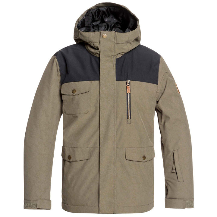 Quiksilver Raft Jacket - Boys' Grape Leaf