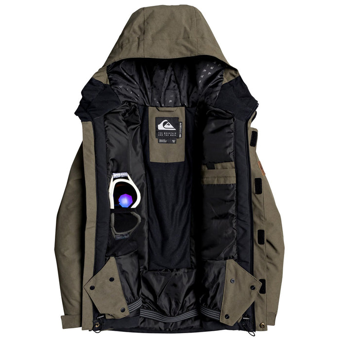 Quiksilver Raft Jacket - Boys' Grape Leaf