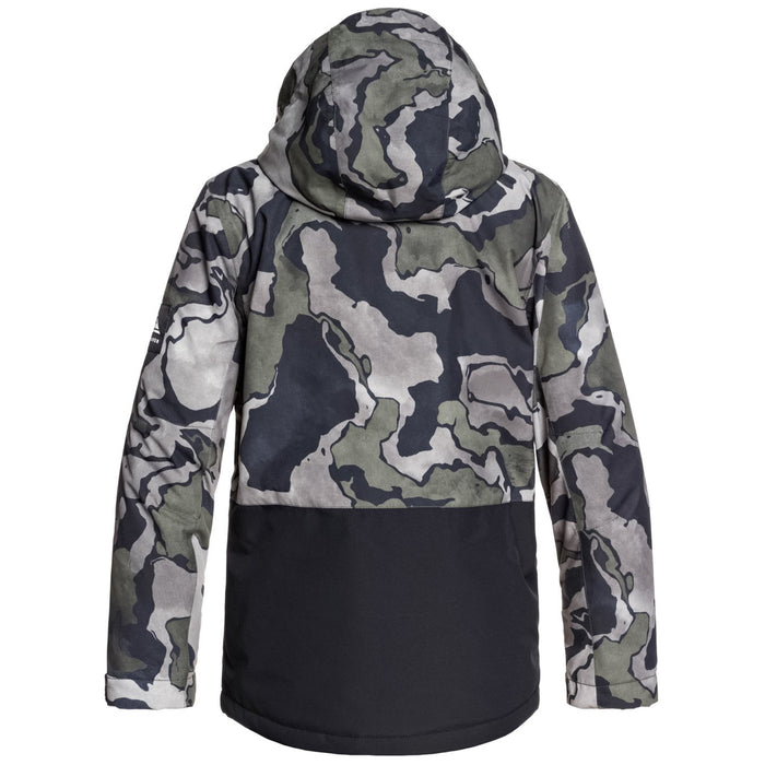 Quiksilver Mission Block Jacket - Boys' Black Sir Edwards