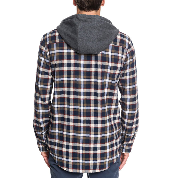 Quiksilver Snap Up Hoodie Sky Captain Snap Up