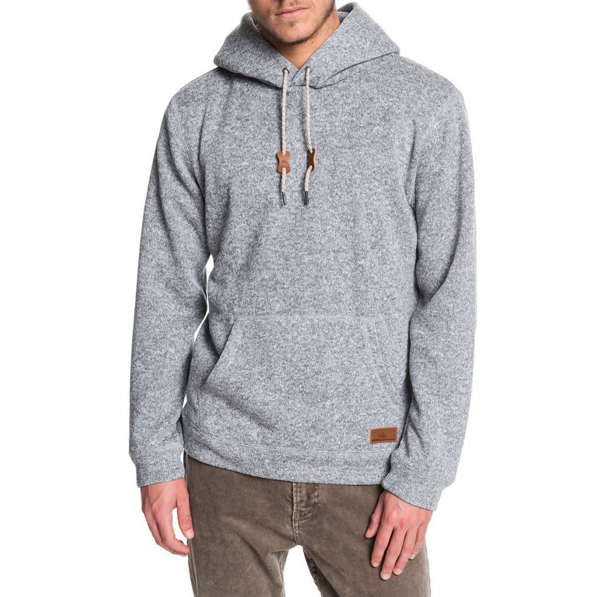 Quiksilver Keller Hoodie Medium Grey Heather