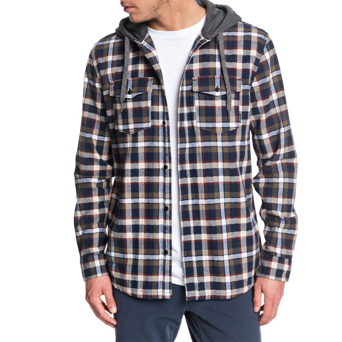 Quiksilver Snap Up Hoodie Sky Captain Snap Up