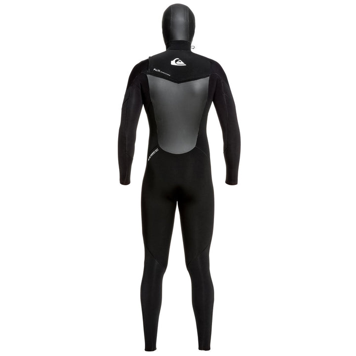 Quiksilver 5/4/3 Syncro Chest Zip GBS Hooded Wetsuit Black/White