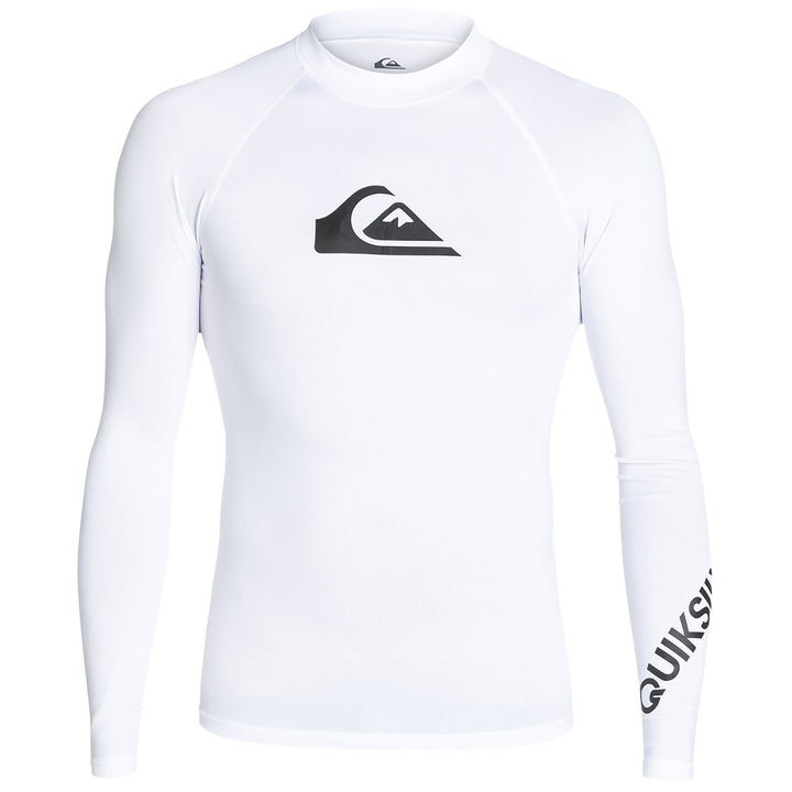 Quiksilver All Time Long Sleeve Surf Tee White