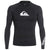 Quiksilver All Time Long Sleeve Surf Tee Black