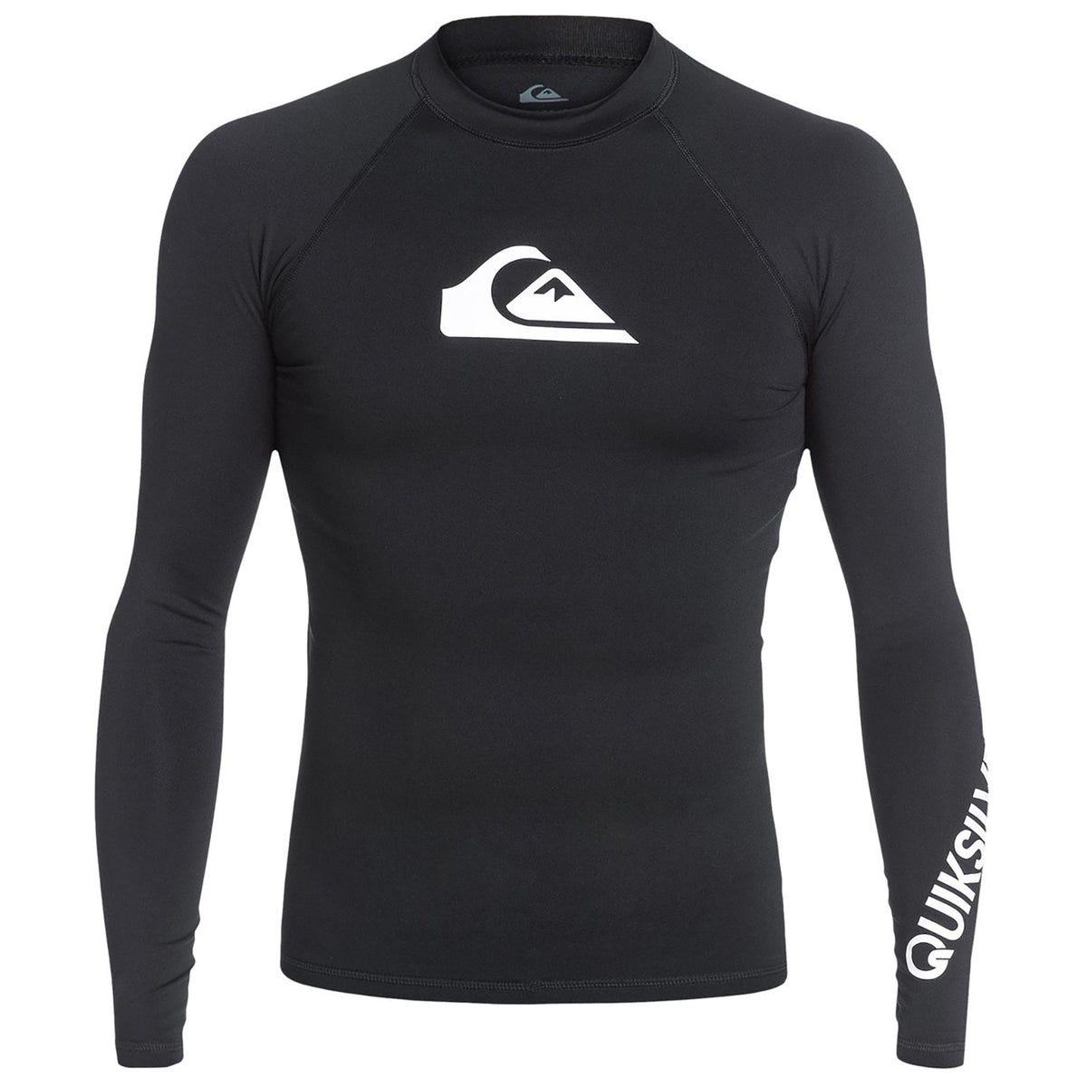 Quiksilver All Time Long Sleeve Surf Tee Black